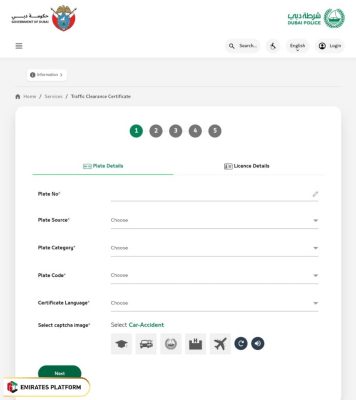 Steps to apply for UAE Traffic Fines Clearance certificate through Dubai police