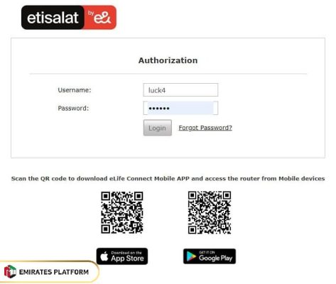 Steps to Etisalat Balance Check Online through Etisalat website