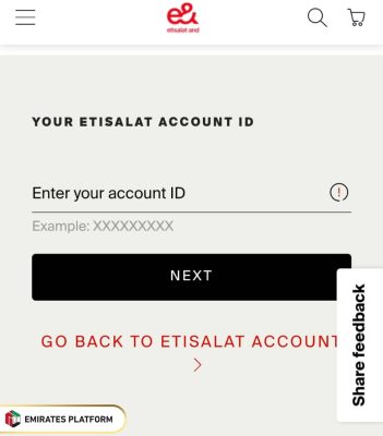 Steps to Etisalat Business Quick Pay