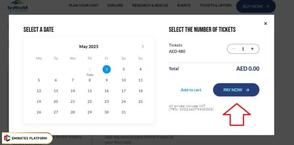 SeaWorld Abu Dhabi tickets book