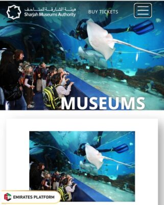 Steps to book Sharjah Aquarium Ticket